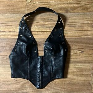 Princess Polly PU Jordy Corset